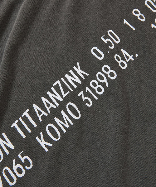 Insonnia PROJECTS（インソニアプロジェクト）の「Insonnia Projects インソニアプロジェクツ / NEW ORDER BROTHER HOOD TEE ニューオーダー ブラザーフッドグラフィックプリントTシャツ バンドTシャツ / IP-NWO-022（Tシャツ/カットソー・メンズ・ホワイト/ブラック・3/2/1/0）」の18枚目の写真