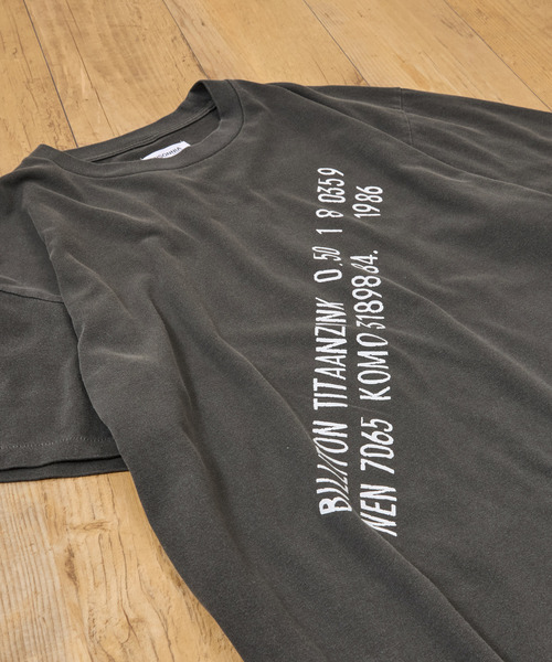 Insonnia PROJECTS（インソニアプロジェクト）の「Insonnia Projects インソニアプロジェクツ / NEW ORDER BROTHER HOOD TEE ニューオーダー ブラザーフッドグラフィックプリントTシャツ バンドTシャツ / IP-NWO-022（Tシャツ/カットソー・メンズ・ホワイト/ブラック・3/2/1/0）」の19枚目の写真