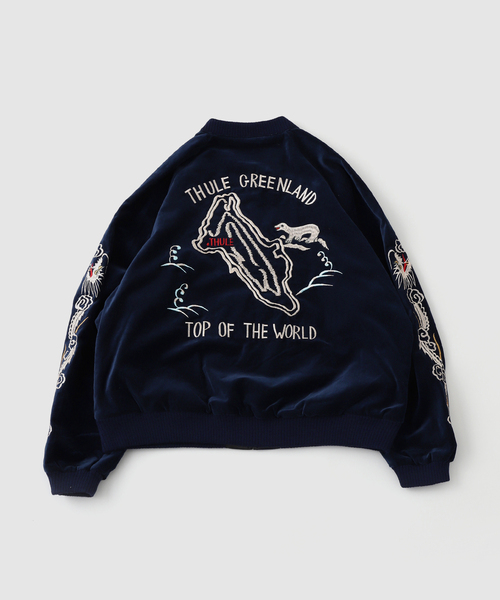 THRIFTY LOOK/スリフティールック GREENLAND スーベニア THRIFTY LOOK / SOUVENIR GREENLAND BLOUSON