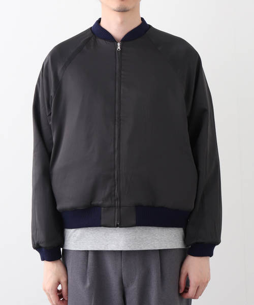 THRIFTY LOOK(スリフティールック)の「THRIFTY LOOK / スリフティ ルック Souvenir Greenland Blouson(その他アウター・メンズ・ブラック/ネイビー・MEDIUM/LARGE)」の8枚目の写真