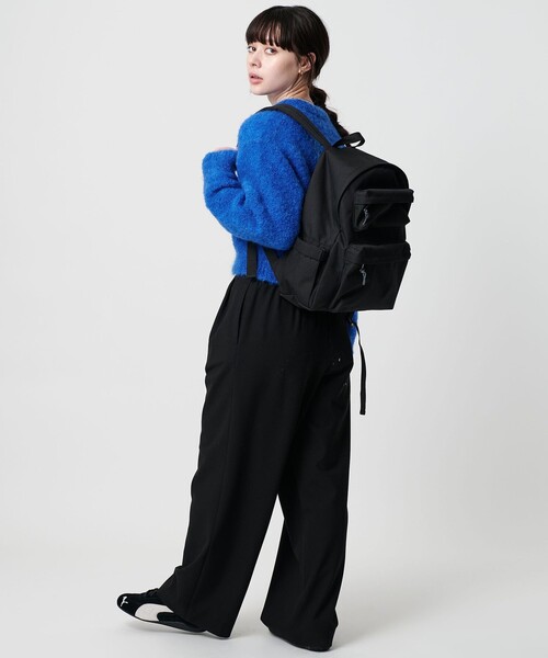 BEAUTY&YOUTH UNITED ARROWS(ビューティーアンドユースユナイテッドアローズ)の「ダブル ポケット リュック 撥水(バックパック/リュック・レディース・ブラック/オリーブ・FREE)」の11枚目の写真