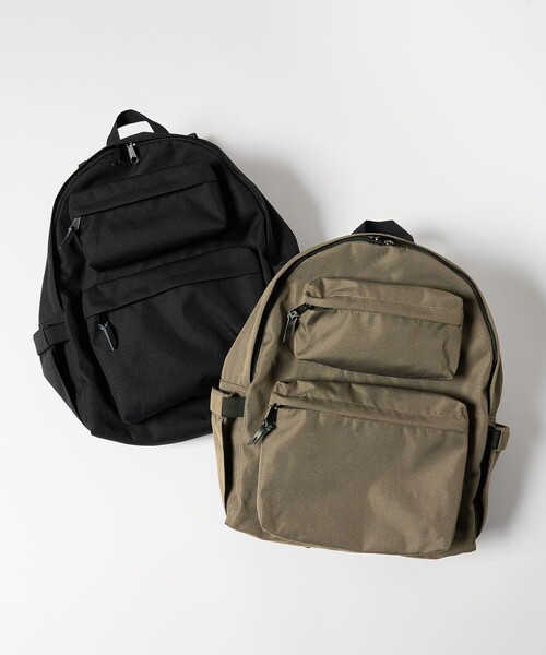 BEAUTY&YOUTH UNITED ARROWS(ビューティーアンドユースユナイテッドアローズ)の「ダブル ポケット リュック 撥水(バックパック/リュック・レディース・ブラック/オリーブ・FREE)」の13枚目の写真