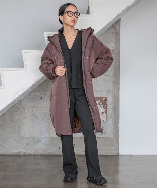 HEREIAM】エアサーマルパディロングコート（その他アウター）｜HEREIAM