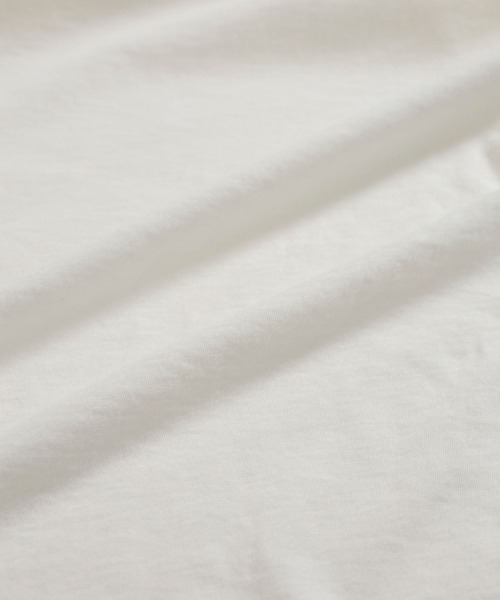 BABYLONE(バビロン)の「コットンカシミヤ天竺ロンT(Tシャツ/カットソー・レディース・チャコール/ホワイト・フリー)」の12枚目の写真