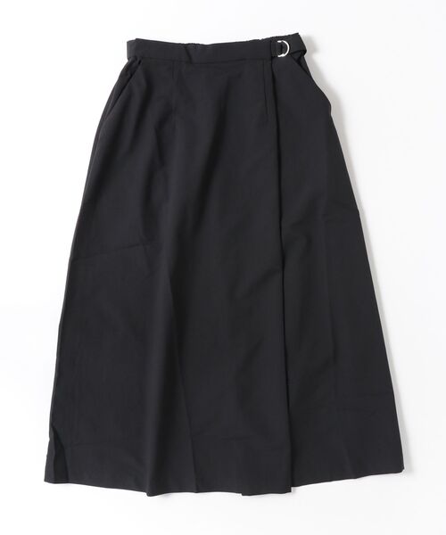 THOUSAND MILE（サウザンドマイル）の「[L's]WRAPPED SKIRT HIGH AIR PERMEABILITY/ラップスカート（スカート・レディース・セージグリーン/ブルー/ブラック/グレイッシュベージュ・M/L）」の18枚目の写真