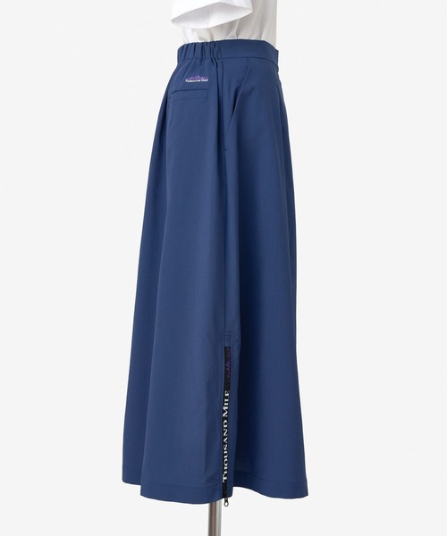 THOUSAND MILE（サウザンドマイル）の「[L's]WRAPPED SKIRT HIGH AIR PERMEABILITY/ラップスカート（スカート・レディース・セージグリーン/ブルー/ブラック/グレイッシュベージュ・M/L）」の20枚目の写真