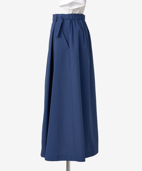 THOUSAND MILE（サウザンドマイル）の「[L's]WRAPPED SKIRT HIGH AIR PERMEABILITY/ラップスカート（スカート・レディース・セージグリーン/ブルー/ブラック/グレイッシュベージュ・M/L）」の21枚目の写真