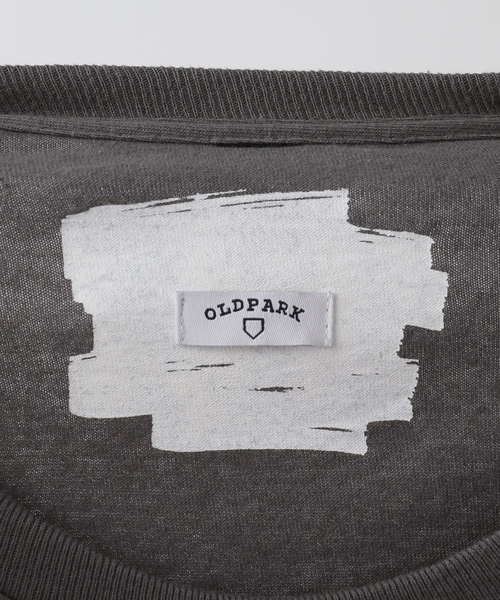 OLD PARK(オールドパーク)の「OLD PARK BAGGY L/S TEE OPLT-01:カットソー(Tシャツ/カットソー・レディース・チャコールグレー/ホワイト・MEDIUM)」の12枚目の写真