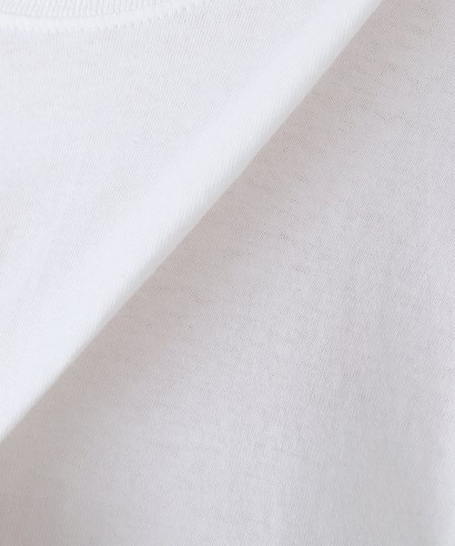 OLD PARK(オールドパーク)の「OLD PARK BAGGY L/S TEE OPLT-01:カットソー(Tシャツ/カットソー・レディース・チャコールグレー/ホワイト・MEDIUM)」の15枚目の写真