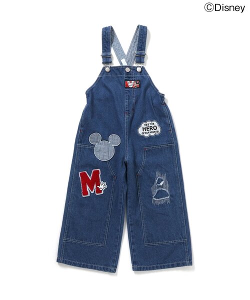BREEZE（ブリーズ）の「ディズニーキャラクター/サロペット（サロペット/オーバーオール・キッズ・ネイビー・90/130/120/110/100）」の3枚目の写真