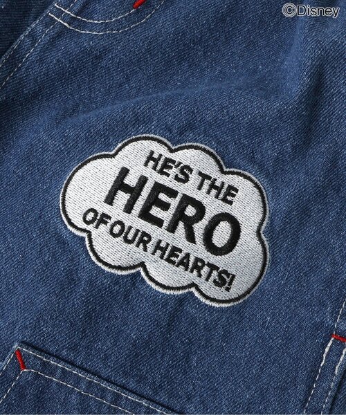 BREEZE（ブリーズ）の「ディズニーキャラクター/サロペット（サロペット/オーバーオール・キッズ・ネイビー・90/130/120/110/100）」の8枚目の写真