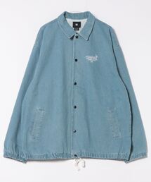 DC SHOES（ディーシーシューズ）の「25 COACHES JACKET /DCロゴ刺繍ワンポイントオーバーサイズコーチジャケット（その他アウター）」