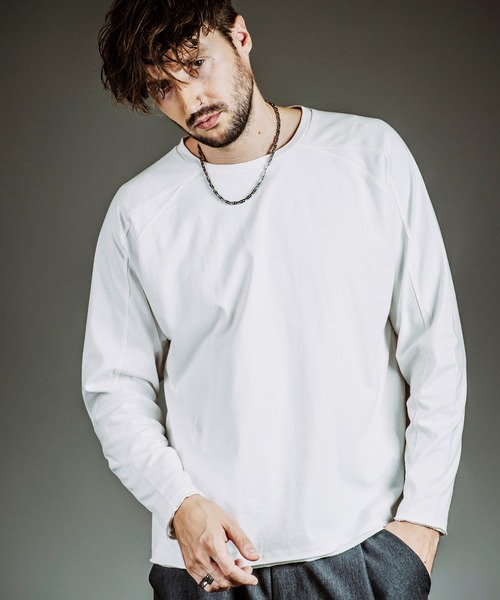 NO ID.(ノーアイディ)の「【NO ID.】Changing Crew-Neck Pullover / チェンジング クルーネック プルオーバー(Tシャツ/カットソー・メンズ・グレー/ホワイト/ブラック・ONE SIZE)」の2枚目の写真