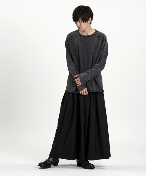 NO ID.(ノーアイディ)の「【NO ID.】Changing Crew-Neck Pullover / チェンジング クルーネック プルオーバー(Tシャツ/カットソー・メンズ・グレー/ホワイト/ブラック・ONE SIZE)」の22枚目の写真