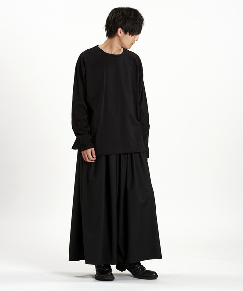 NO ID.(ノーアイディ)の「【NO ID.】Changing Crew-Neck Pullover / チェンジング クルーネック プルオーバー(Tシャツ/カットソー・メンズ・グレー/ホワイト/ブラック・ONE SIZE)」の19枚目の写真