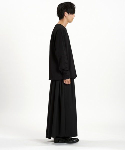 NO ID.(ノーアイディ)の「【NO ID.】Changing Crew-Neck Pullover / チェンジング クルーネック プルオーバー(Tシャツ/カットソー・メンズ・グレー/ホワイト/ブラック・ONE SIZE)」の20枚目の写真