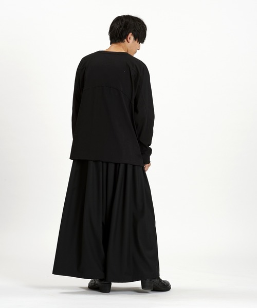 NO ID.(ノーアイディ)の「【NO ID.】Changing Crew-Neck Pullover / チェンジング クルーネック プルオーバー(Tシャツ/カットソー・メンズ・グレー/ホワイト/ブラック・ONE SIZE)」の21枚目の写真