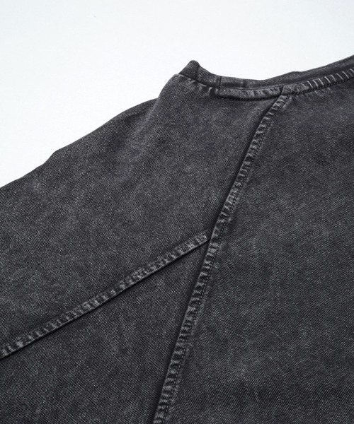 NO ID.(ノーアイディ)の「【NO ID.】Changing Crew-Neck Pullover / チェンジング クルーネック プルオーバー(Tシャツ/カットソー・メンズ・グレー/ホワイト/ブラック・ONE SIZE)」の8枚目の写真