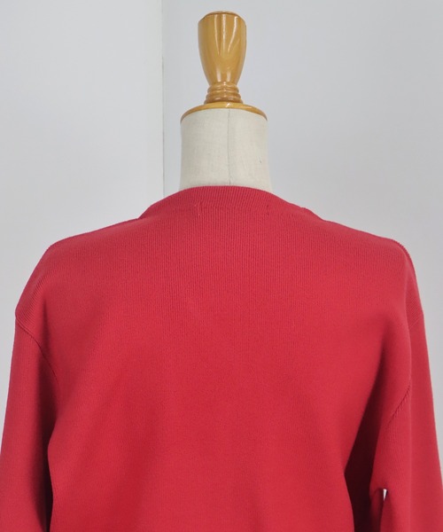 BLUEEAST(ブルーイースト)の「もちもちダンボールニットカーディガン(カーディガン/ボレロ・レディース・アイボリー/ブラック/レッド・MEDIUM)」の17枚目の写真