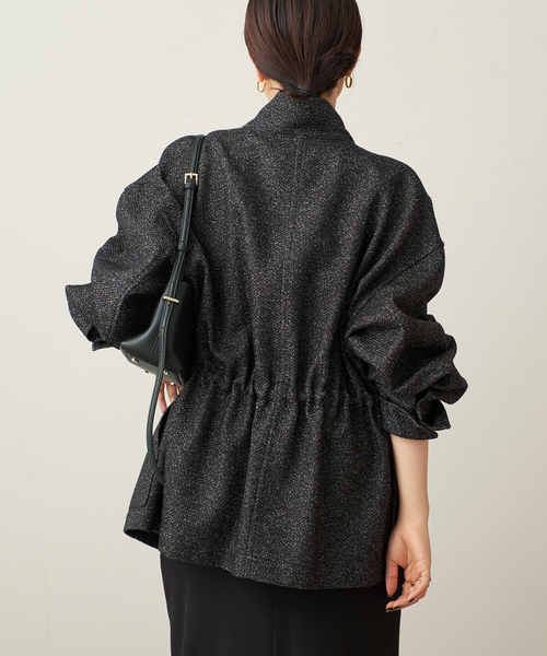 plage（プラージュ）の「Tweed stand ブルゾン（その他アウター・レディース・ブラック・36/38）」の18枚目の写真