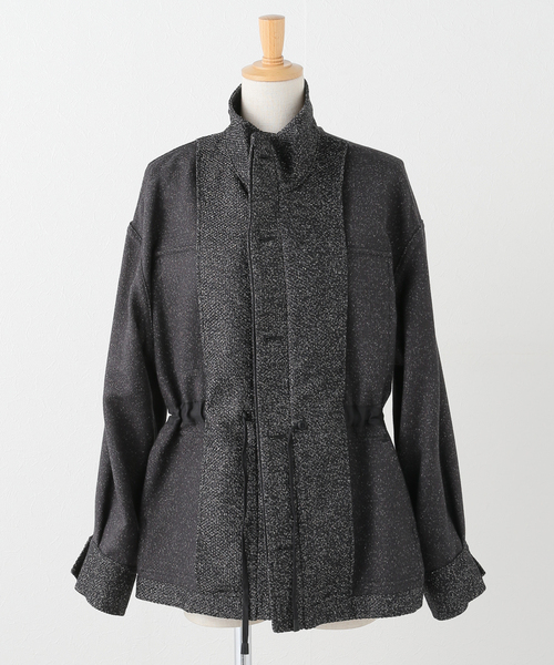 plage（プラージュ）の「Tweed stand ブルゾン（その他アウター・レディース・ブラック・36/38）」の11枚目の写真
