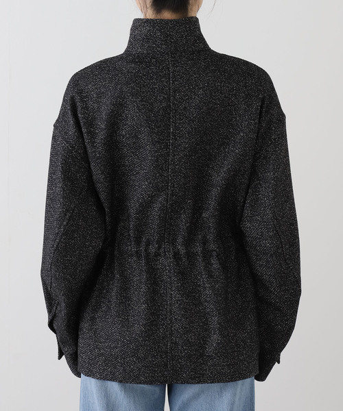 plage（プラージュ）の「Tweed stand ブルゾン（その他アウター・レディース・ブラック・36/38）」の6枚目の写真