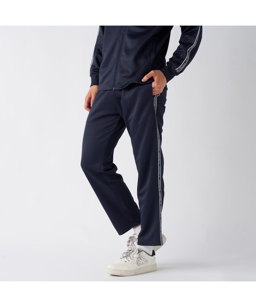 Kappa（カッパ）の「Kappa カッパ ブランド ワンポイント ロゴ ブリスタージャージ トラックパンツ（その他パンツ・メンズ・ネイビー/ブラック・M/L/LL）」の2枚目の写真