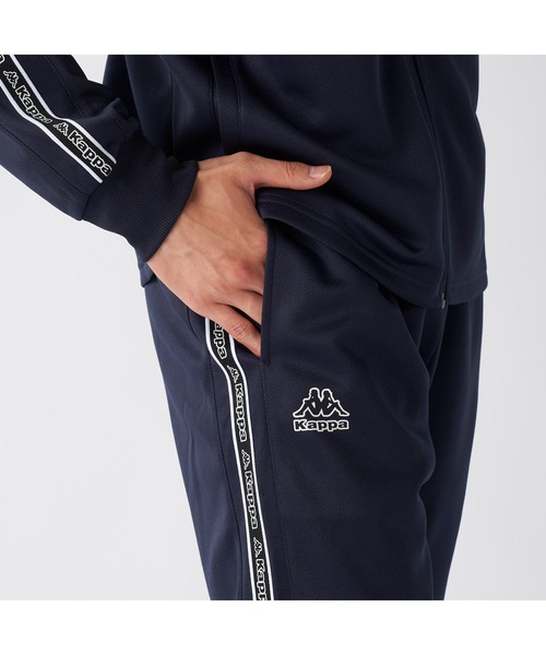Kappa（カッパ）の「Kappa カッパ ブランド ワンポイント ロゴ ブリスタージャージ トラックパンツ（その他パンツ・メンズ・ネイビー/ブラック・M/L/LL）」の10枚目の写真