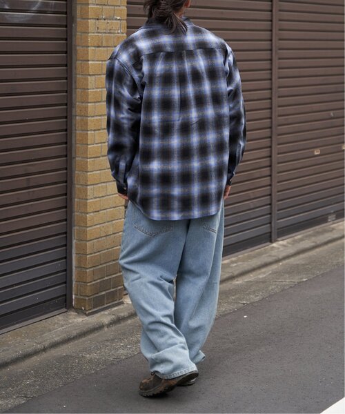 BEVERLY HILLS POLO CLUB（ビバリーヒルズポロクラブ）の「BEVERLY HILLS POLO CLUB ネルチェックシャツ（シャツ/ブラウス・メンズ・グレー/ベージュ/ブラック/ブルー・L/M/LL）」の10枚目の写真