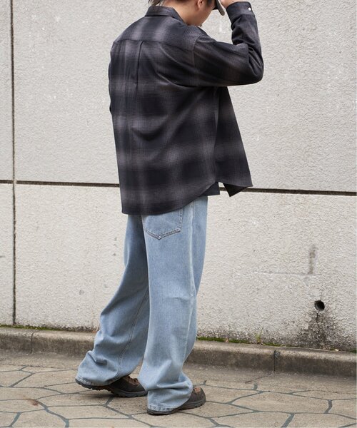 BEVERLY HILLS POLO CLUB（ビバリーヒルズポロクラブ）の「BEVERLY HILLS POLO CLUB ネルチェックシャツ（シャツ/ブラウス・メンズ・グレー/ベージュ/ブラック/ブルー・L/M/LL）」の18枚目の写真