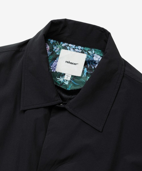 rehacer(レアセル)の「rehacer : Wide Curve Coach Jacket / ワイドカーヴコーチジャケット(ブルゾン・レディース・ブラック/カーキ/オレンジ・SMALL)」の18枚目の写真