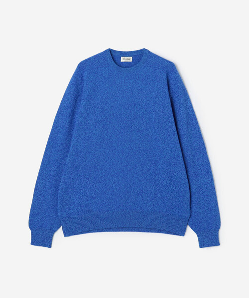 Glenmac（グレンマック）の「Glenmac | ジーロンラム クルーネックサドルニット MEN（ニット/セーター・メンズ・イエロー/レッド/グレー/ブルー・48/44/46）」の2枚目の写真