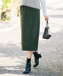 SHOO・LA・RUE | 【S-LL/あったか】大人レディな着こなしに シャギーチェックスカート(スカート)