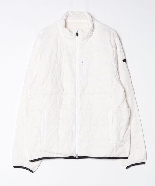 Callaway メンズジャケット ホワイト セール】キャロウェイ Callaway ストレッチナイロンプレーンダウン