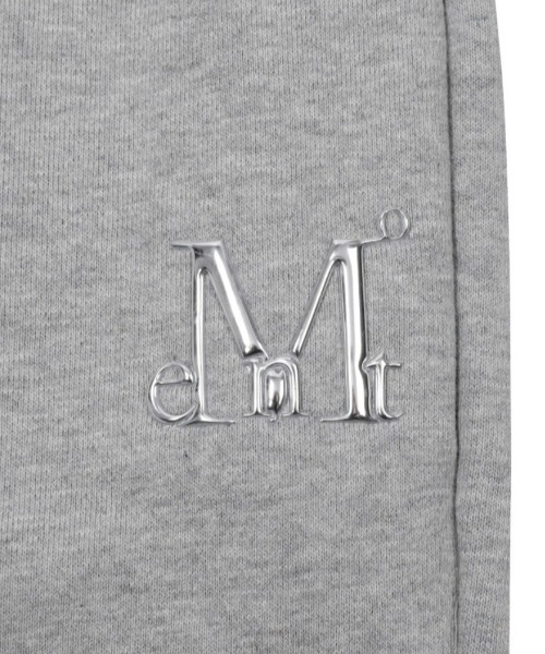 MUCENT(ムセント)の「A'GEM/9 × .kom 『MUCENT/ムーセント』 LASH METAL LOGO JOGGER SWEAT WIDE PANT/ラッシュメタルロゴジョガーワイドパンツ(その他パンツ・レディース・グレー/ブラック/アイボリー・S)」の17枚目の写真