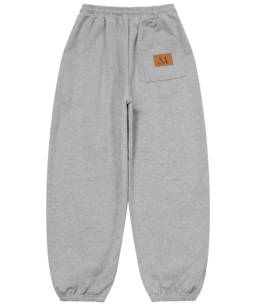 MUCENT(ムセント)の「A'GEM/9 × .kom 『MUCENT/ムーセント』 LASH METAL LOGO JOGGER SWEAT WIDE PANT/ラッシュメタルロゴジョガーワイドパンツ(その他パンツ・レディース・グレー/ブラック/アイボリー・S)」の15枚目の写真