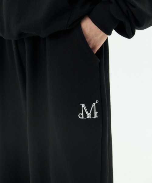 MUCENT(ムセント)の「A'GEM/9 × .kom 『MUCENT/ムーセント』 LASH METAL LOGO JOGGER SWEAT WIDE PANT/ラッシュメタルロゴジョガーワイドパンツ(その他パンツ・レディース・グレー/ブラック/アイボリー・S)」の10枚目の写真