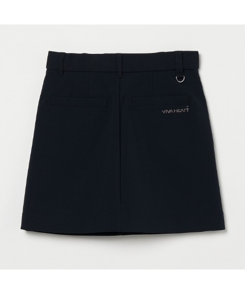 セール】【VIVA HEART/GOLF】ファーポケット 台形ミニスカート