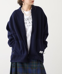 OMNES（オムネス）の「ラインキルト裾ドローコードMA-1 ブルゾン（MA-1）」