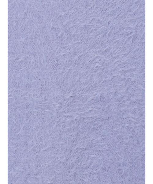 Te chichi TERRASSE（テチチテラス）の「シャギーVネックベスト（ニット/セーター・レディース・チャコールグレー/ピンク/パープル/モカ・F）」の9枚目の写真