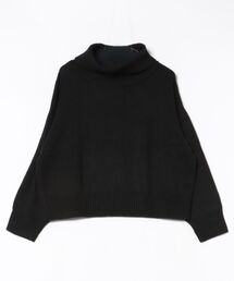 VIBGYOR（ヴィブジョー）の「【豊富なカラー展開】オフタートルネックニット(BL)（ニット/セーター・メンズ）」