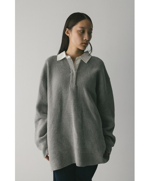 トップス misako ラガーニットトップ（ニット/セーター）｜STYLEMIXER（スタイル