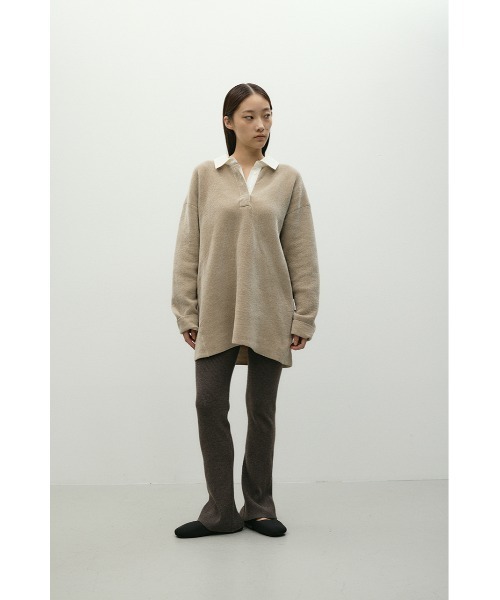 ラガーニットトップ（ニット/セーター）｜STYLEMIXER（スタイル