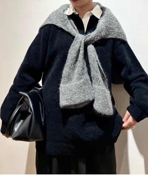 ラガーニットトップ（ニット/セーター）｜STYLEMIXER（スタイル