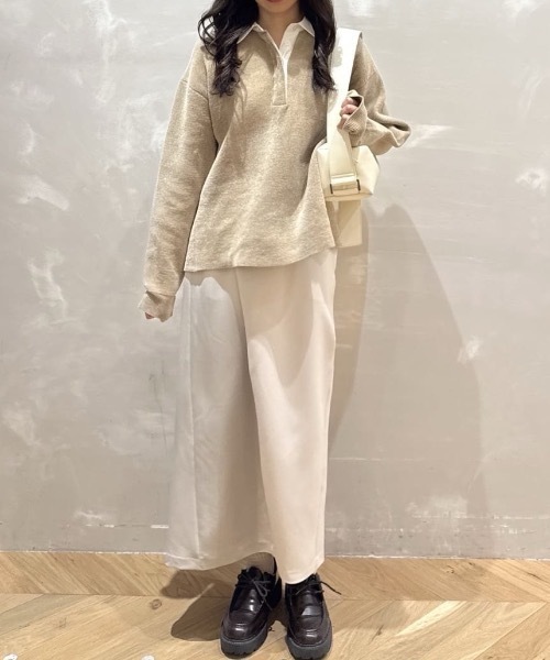 ラガーニットトップ（ニット/セーター）｜STYLEMIXER（スタイル