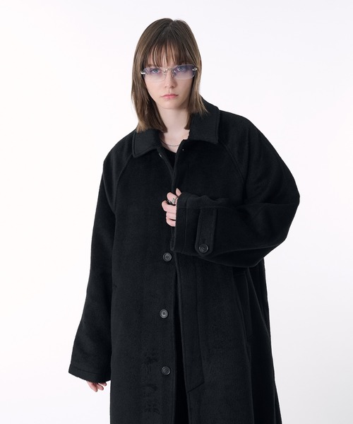 SELLE GLANT(セレグランテ)の「3WAY DESIGN STAND COLLAR COAT/3WAYデザインステンカラーコート(ステンカラーコート・メンズ・ブラック系/ダークブラウン系/ブラック・SMALL/MEDIUM/LARGE/X-LARGE)」の16枚目の写真