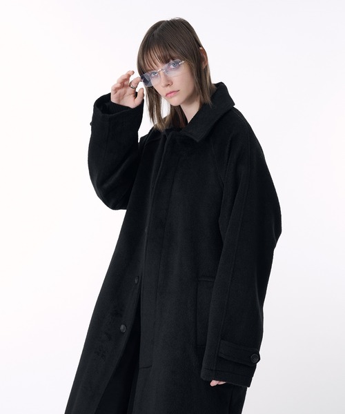 SELLE GLANT(セレグランテ)の「3WAY DESIGN STAND COLLAR COAT/3WAYデザインステンカラーコート(ステンカラーコート・メンズ・ブラック系/ダークブラウン系/ブラック・SMALL/MEDIUM/LARGE/X-LARGE)」の17枚目の写真