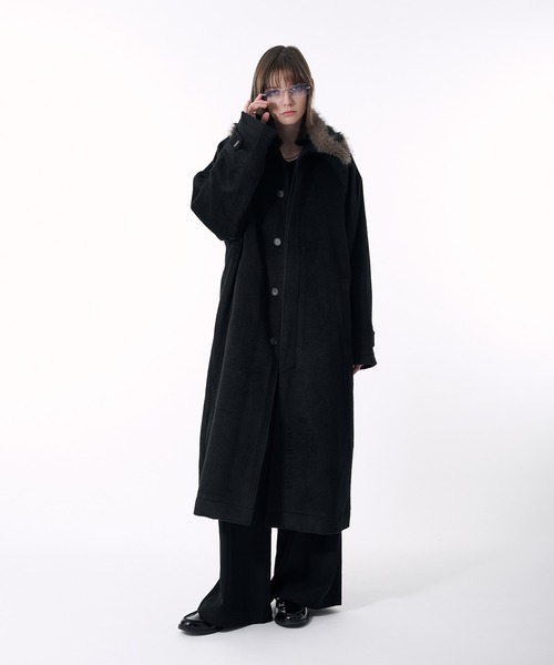 セール】3WAY DESIGN STAND COLLAR COAT/3WAYデザインステンカラー