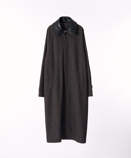 SELLE GLANT(セレグランテ)の「3WAY DESIGN STAND COLLAR COAT/3WAYデザインステンカラーコート(ステンカラーコート・メンズ・ブラック系/ダークブラウン系/ブラック・SMALL/MEDIUM/LARGE/X-LARGE)」の4枚目の写真