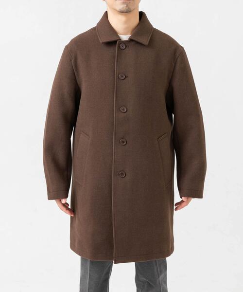 URBAN RESEARCH ROSSO MEN(アーバンリサーチロッソメン)の「『XLサイズあり』light meltonステンカラーコート(ステンカラーコート・メンズ・ブラック/チャコールグレー/ネイビー/ブラウン・LARGE/X-LARGE/MEDIUM)」の11枚目の写真